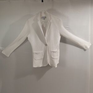 CYC Coco Y Club Women's Small White Blazer